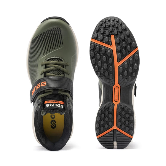 S8 Cricket Shoes Armor Olive